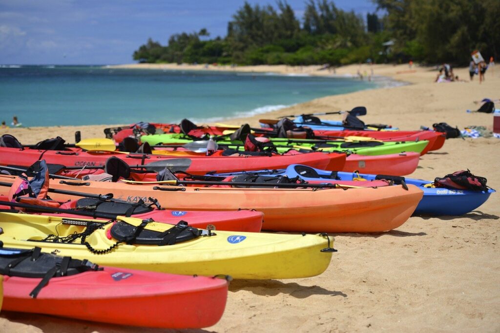 different types of kayaks