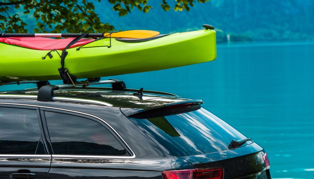 how to transport a kayak without a rack