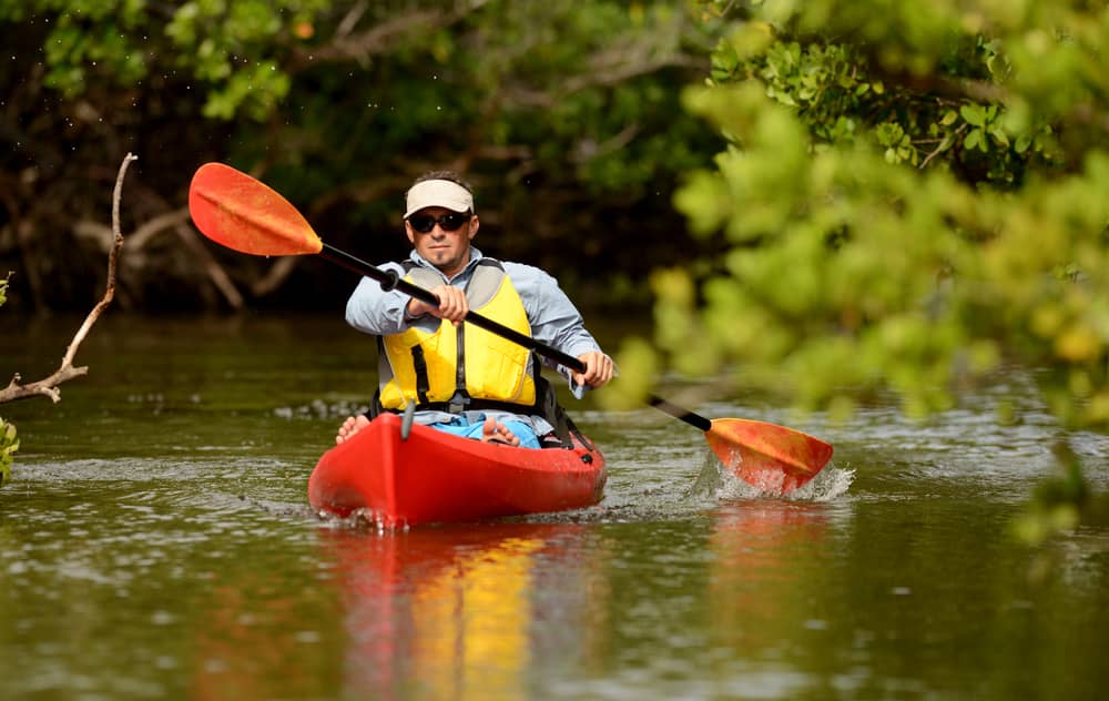 how to get out of a kayak with bad knees