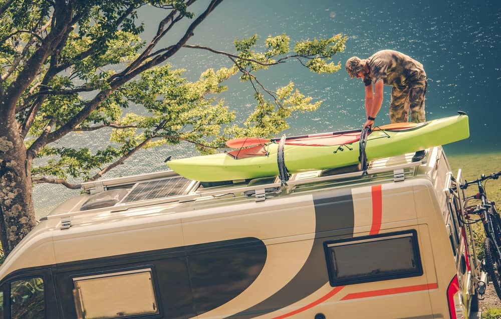 How to Carry a Kayak on a Motorhome