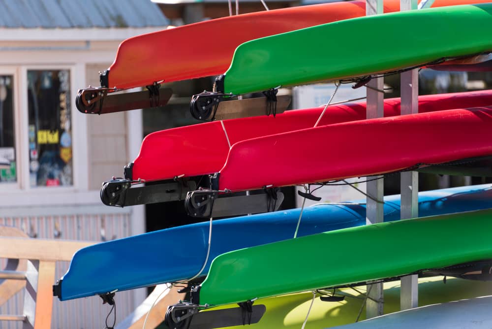 How to store a kayak in an apartment